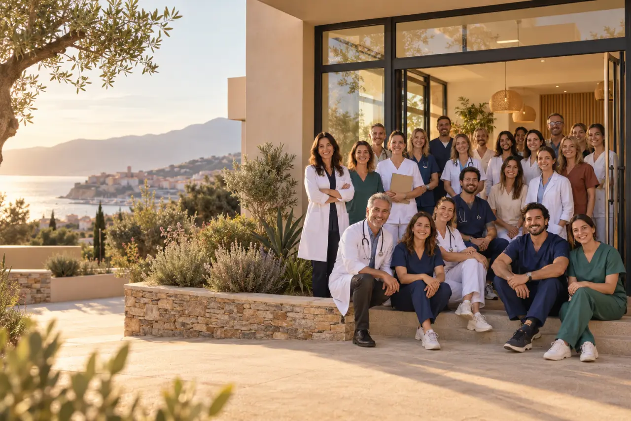 La maison de santé de Bastia réunit plus de 17 professionnels chemin d’Agliani