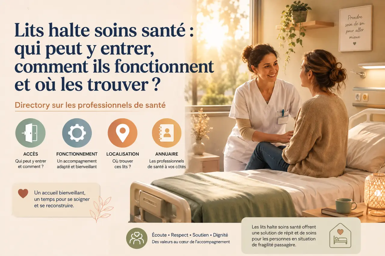 Lits halte soins santé : qui peut y entrer, comment ils fonctionnent et où les trouver ?
