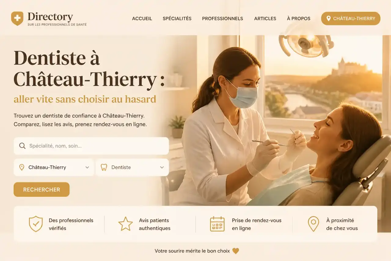 Dentiste à Château-Thierry : aller vite sans choisir au hasard